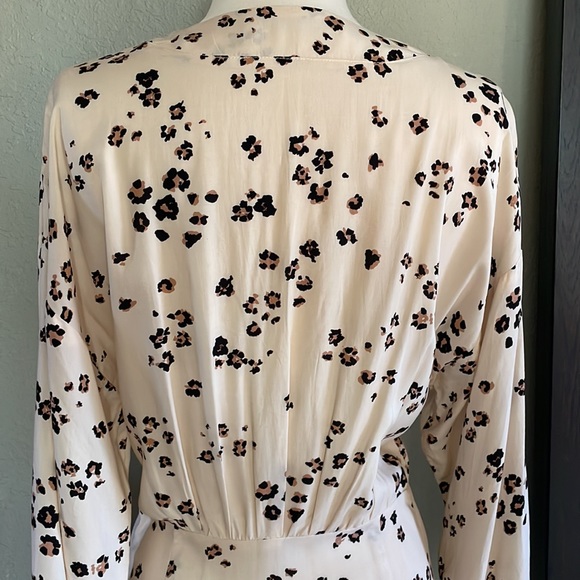 Stillwater Leopard Waterfall Maxi Dress S - Picture 7 of 11